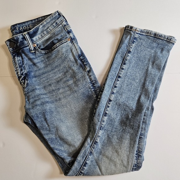 American Eagle Outfitters Other - American Eagle AirFlex Slim Jeans Mens 32x32 Light Wash Stretch Denim